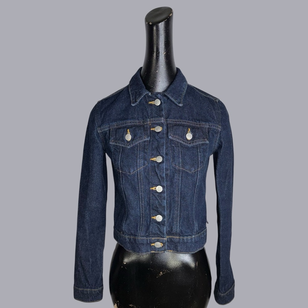 Polo Jeans Co. Ralph Lauren dark wash denim jacket - Picture 2 of 15